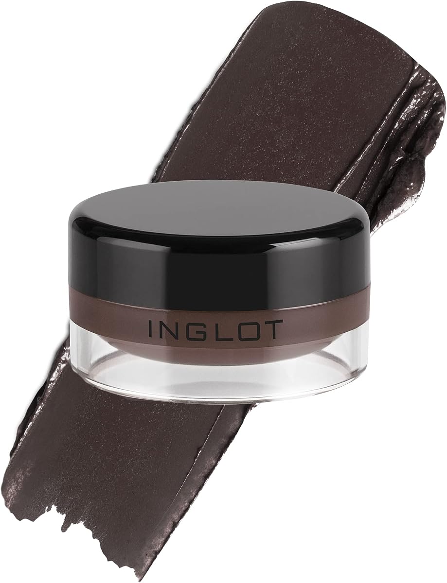 Inglot AMC Delineador de Ojos Gel 90 Color Chocolate 5,5 g | Aplicación precisa y color intenso con larga duración; sin fragancia, sin alcohol; se adapta a todo tipo de piel