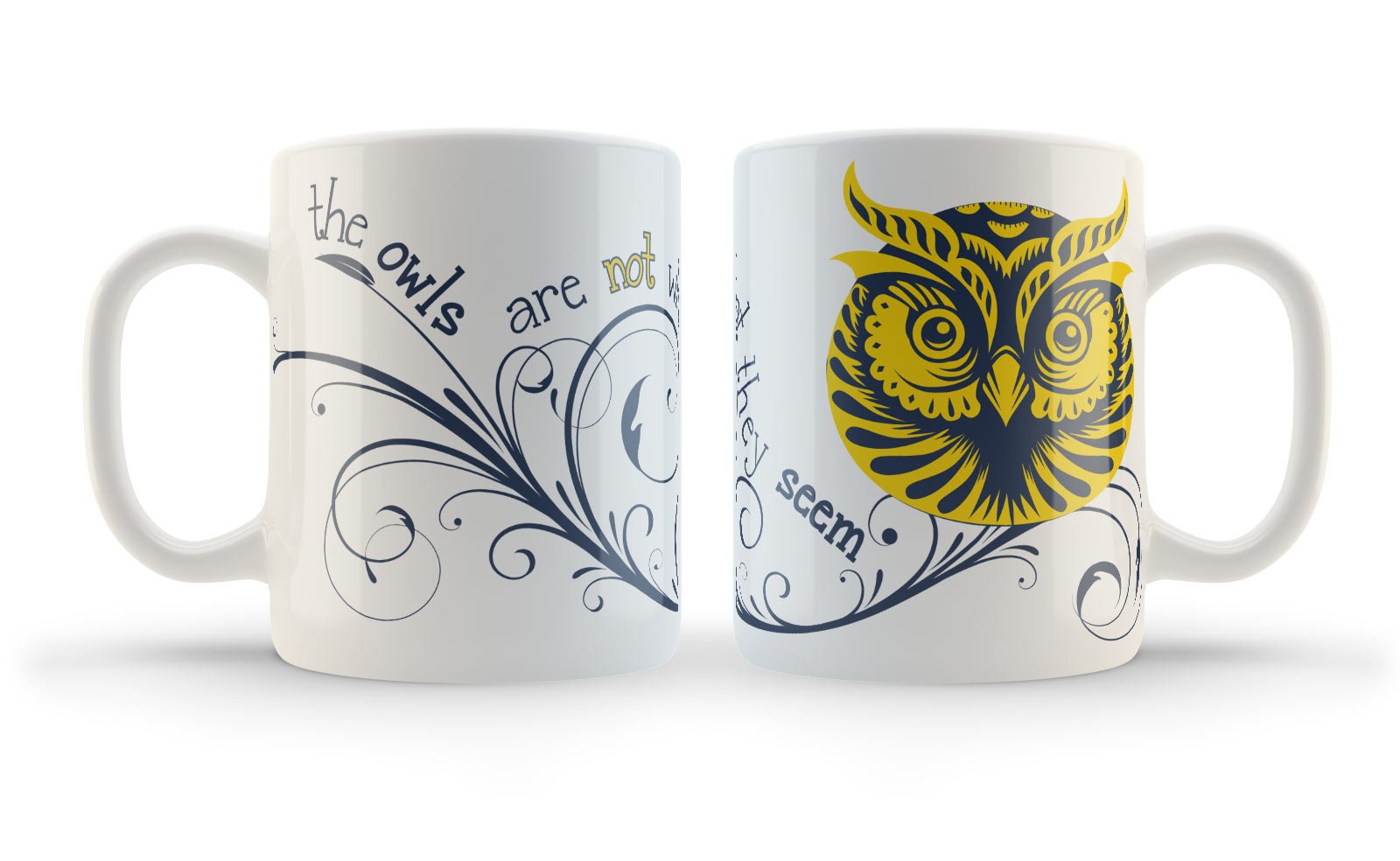 Cultzilla Twin Peaks 'The Owls are not What They Seem' Mug