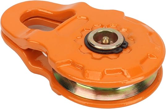 Snatch Block Pulley, Heavy Duty 25000lbs 12.5 tons Minimum Break Strength Pulley Block, Working Load Limit for Tractor Truck ATV UTV