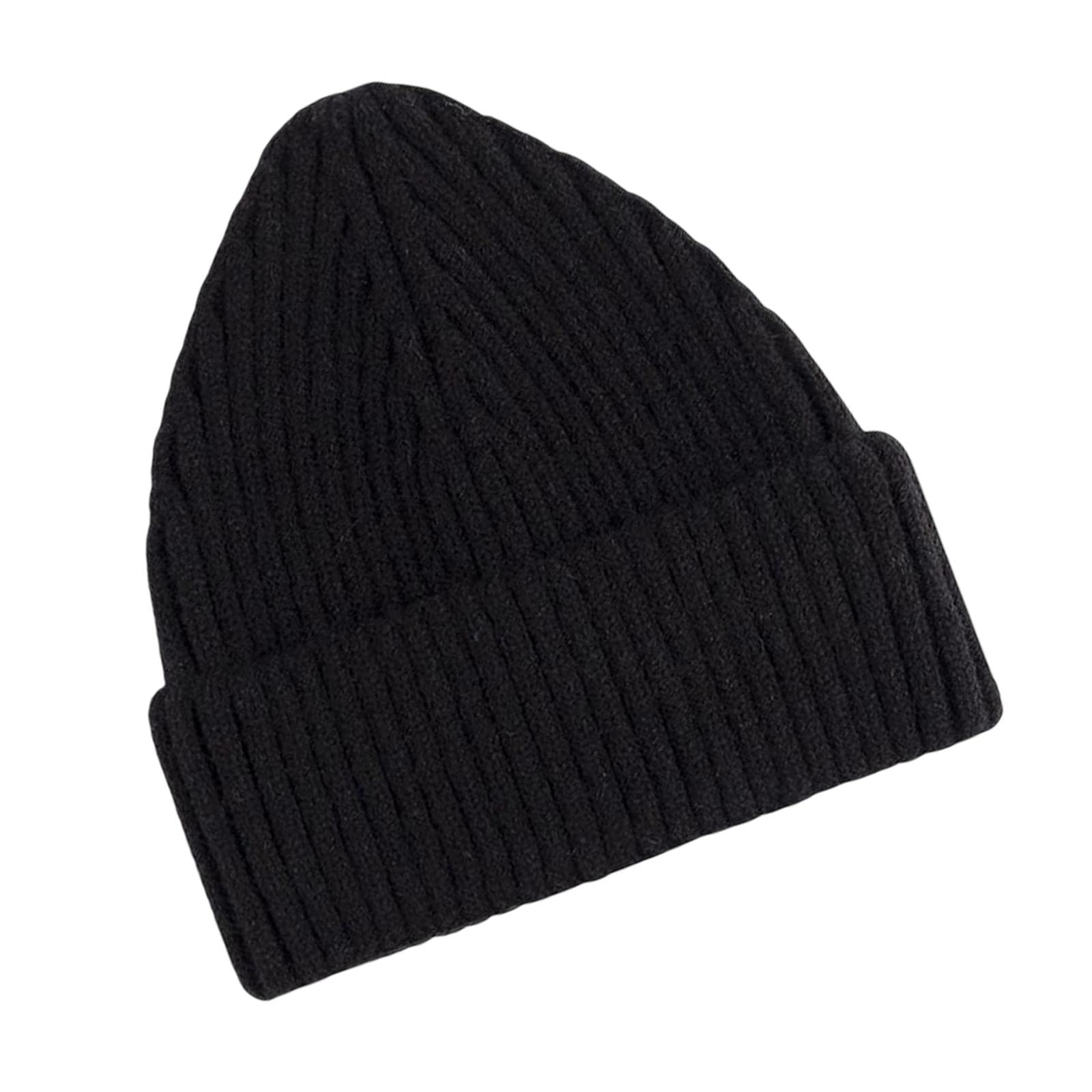 Skull Caps Winter Knit Hat Headwrap Cozy for Outdoor Activities Skiing Black|Clothing, Shoes & Accessories | Womens Accessories | Hats-image-21