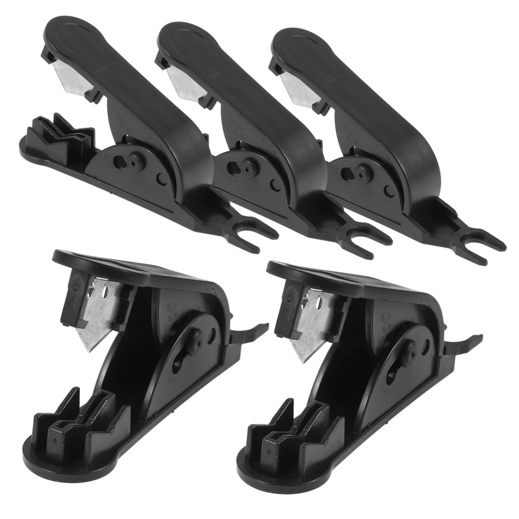 NULYLU Effortless Cutting 5pcs Ratchet Pipe Cutters Hose Cutters for Plumbing