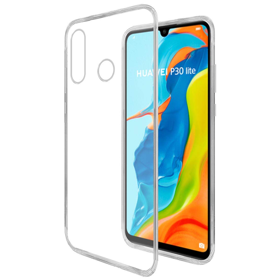 Casotec Crystal Clear Back Case for Huawei P30 lite | Raised Bumps for Camera & Screen Protection | Clear Soft Silicone Back Case Cover for Huawei P30 lite (TPU | Transparent) (B07QT3C1NL) Amazon Price History, Amazon Price Tracker