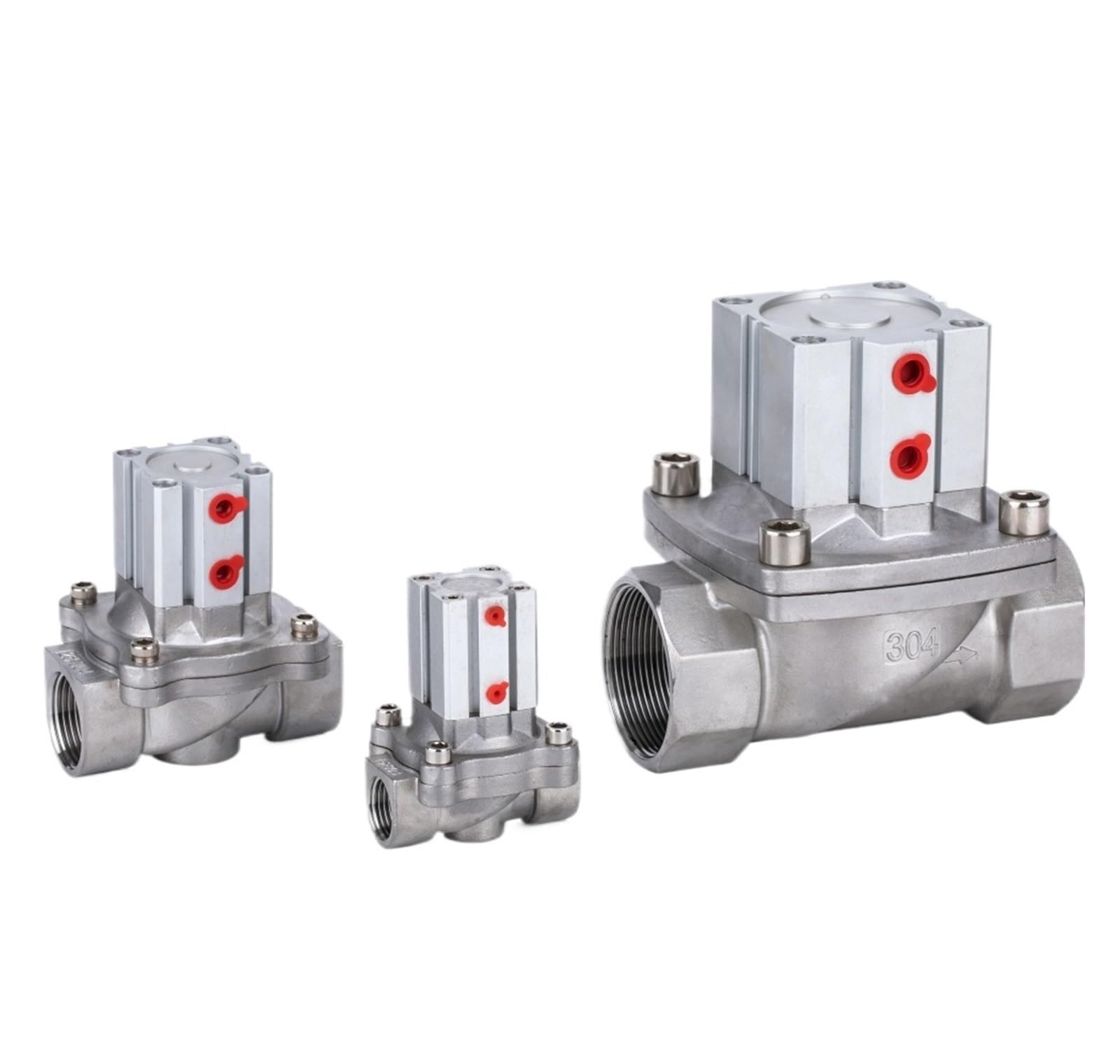 Valvola pneumatica per acqua Valvola di controllo aria pneumatica in ottone 2Q160-15 2Q200-20 2Q250-25 2Q350-35 2Q400-40 2Q500-50