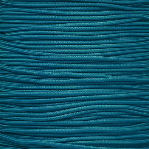 West Coast Paracord Bungee Elastic Nylon Shock Cord (1/8 Inch x 25 Feet, Teal) โ image 1