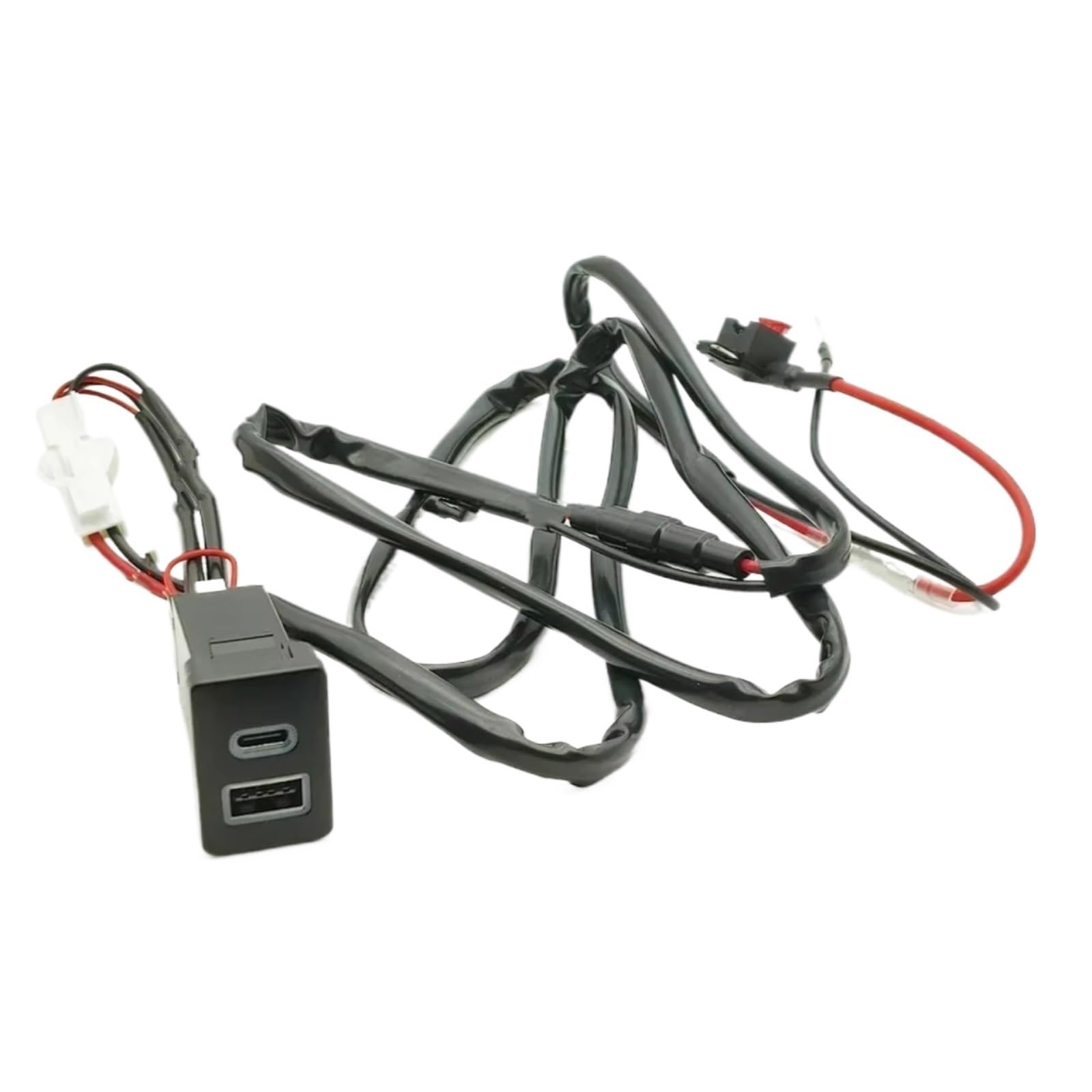 Aux USB carga Módulo Enchufe USB Consola Compatible Con Mitsubishi Para Outlander Cargador Coche PD Carga Rápida QC3.0 Adaptador Carga De Teléfono Salida