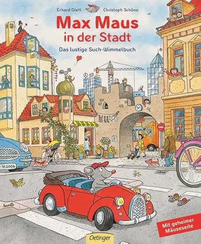 Max Maus in der Stadt: Das lustige Such-Wimmelbuch