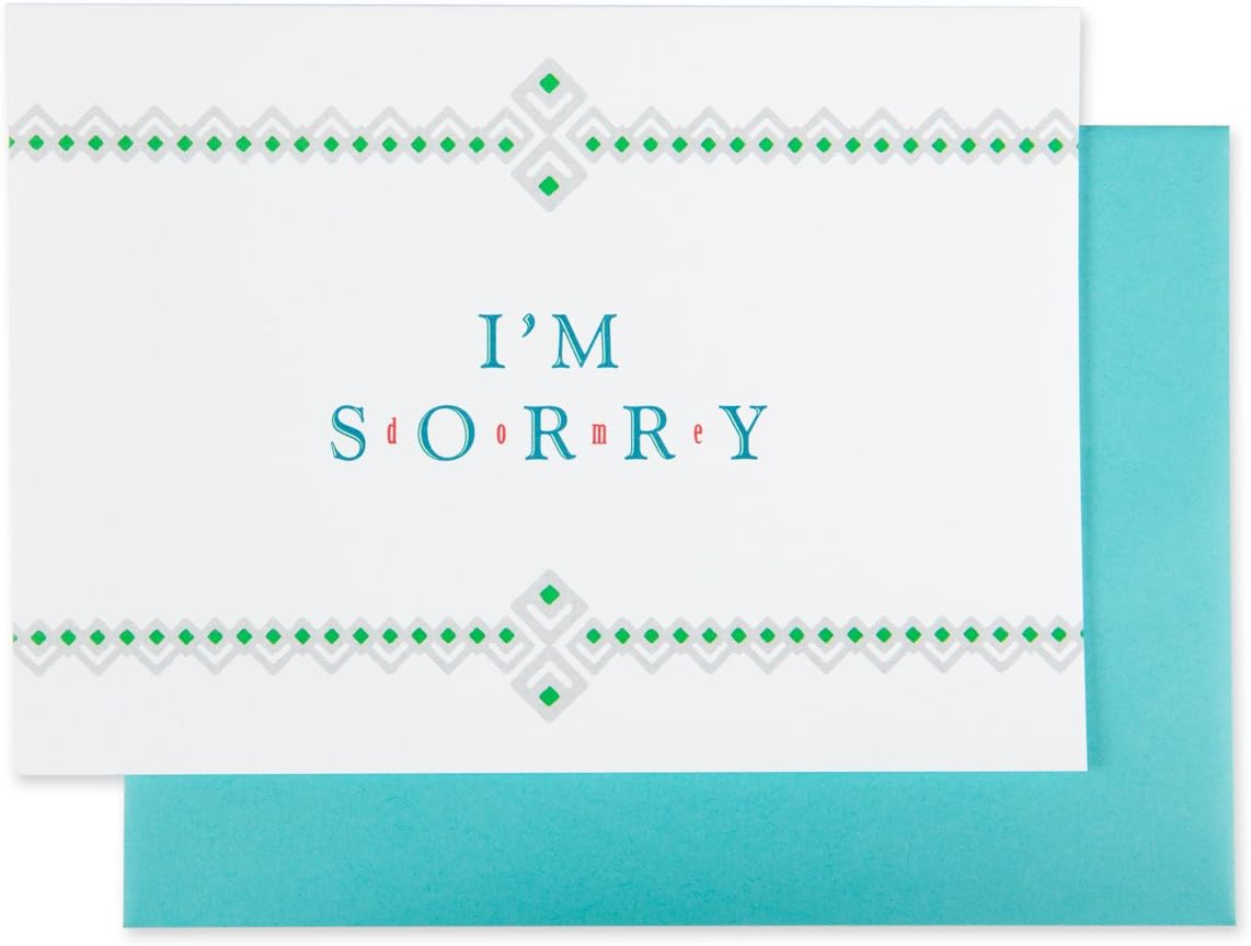 Lusty Letter "I'm Sorry: Do Me" Greeting Card