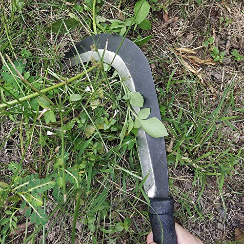 Billhook Sickle Machete Knife Brush Clearing Sickle Machete With Carbon Steel Blade Sickle Knife Billhook Machete Sickle For Grass, Harvest, Weeding Sickle Machete Billhook (2) #TOP5