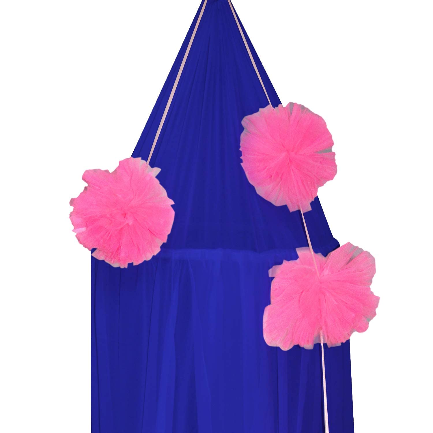 Creative Textiles Cotton Hanging Canopy (Blue) - Image 3 thumbnail
