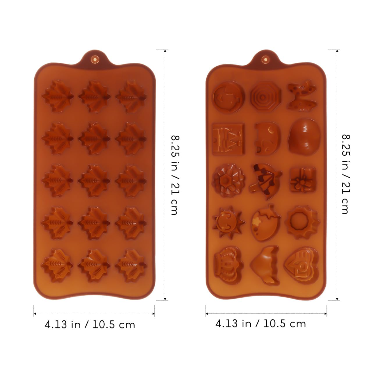 PRETYZOOM 12 Moldes De Chocolate Para Panadería Moldes Para Chocolate Gomitas Moldes De Gomitas De Chocolate Moldes Para Hornear Plantillas Para Galletas Moldes Para Pasteles Moldes