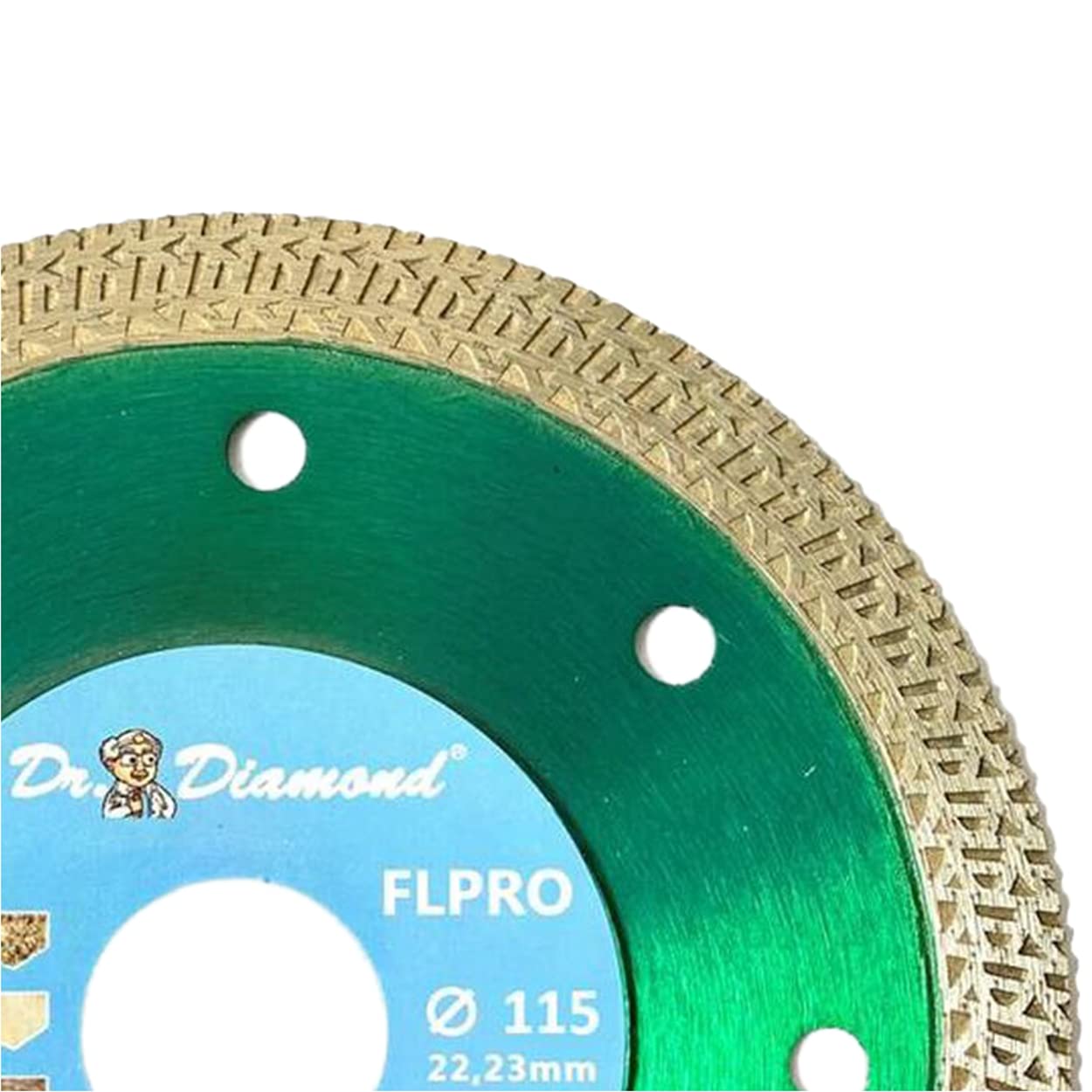 Dr. Diamond disco de corte de diamante para baldosas, turbo profesional