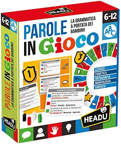 Headu – Parole in Gioco – Gioco Educativo di Società per Bambini dai 6 ai 12 Anni