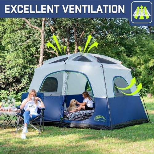 Happy Travel 6P Cabin Tent