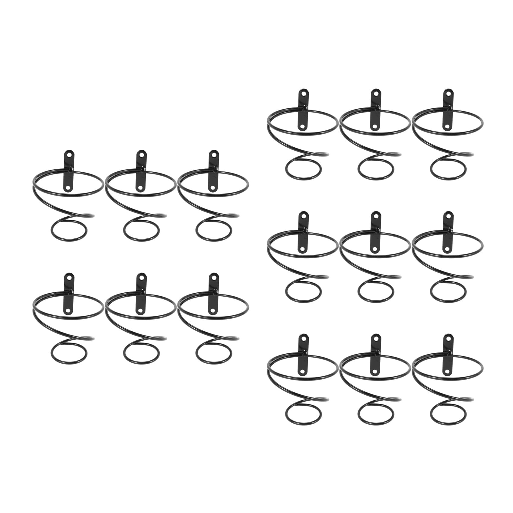 Hndhbfgrt 15Pack Simple Single Bottle Wall-Mounted Wine Rack, Wine Bottle Display Rack, Metal Hanging Wine Rack