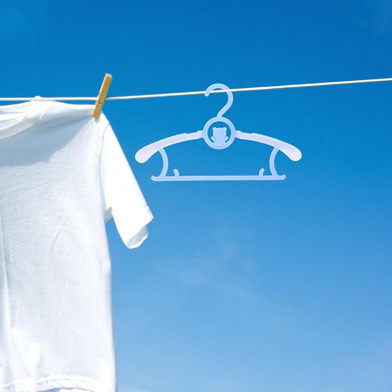 5pcs Adjustable Children’s Clothes Hangers for Nursery Home Storage