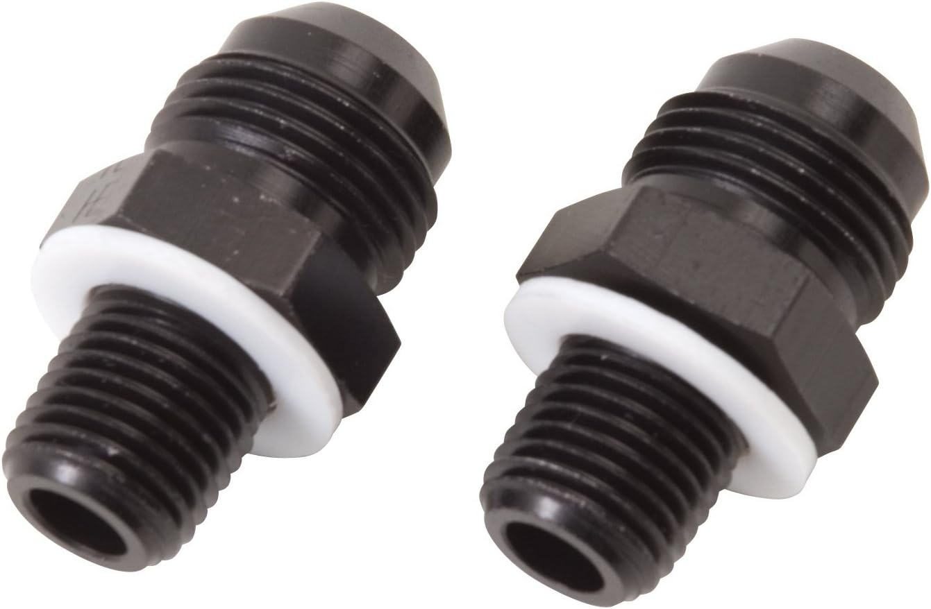 Edelbrock Russell by Edelbrock 640530-8 AN 1/4" NPSM Transmission Fitting