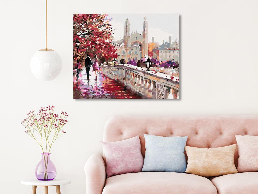 Malowanie według liczb - CLARE BRIDGE IN ENGLAND (RICHARD MACNEIL) 80 x 100 cm z blejtramem (już napięty)