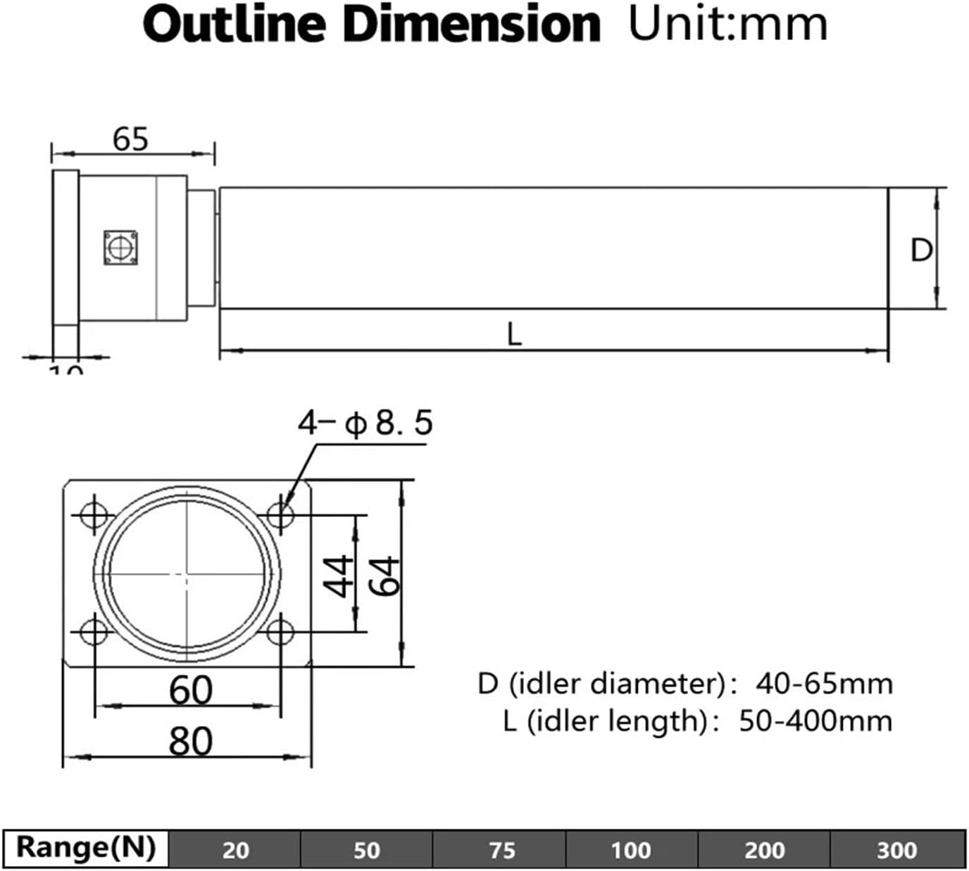 DYZL-106 Cantilever Roller Tension Sensor Controller Film roll Weighing Force measu | Blue