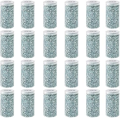 Ashland Clear Crushed Glass, 12 Pack