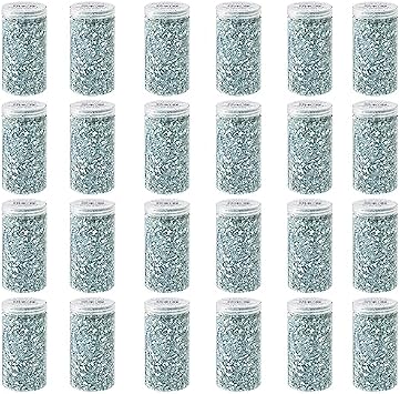 Ashland Clear Crushed Glass, 12 Pack