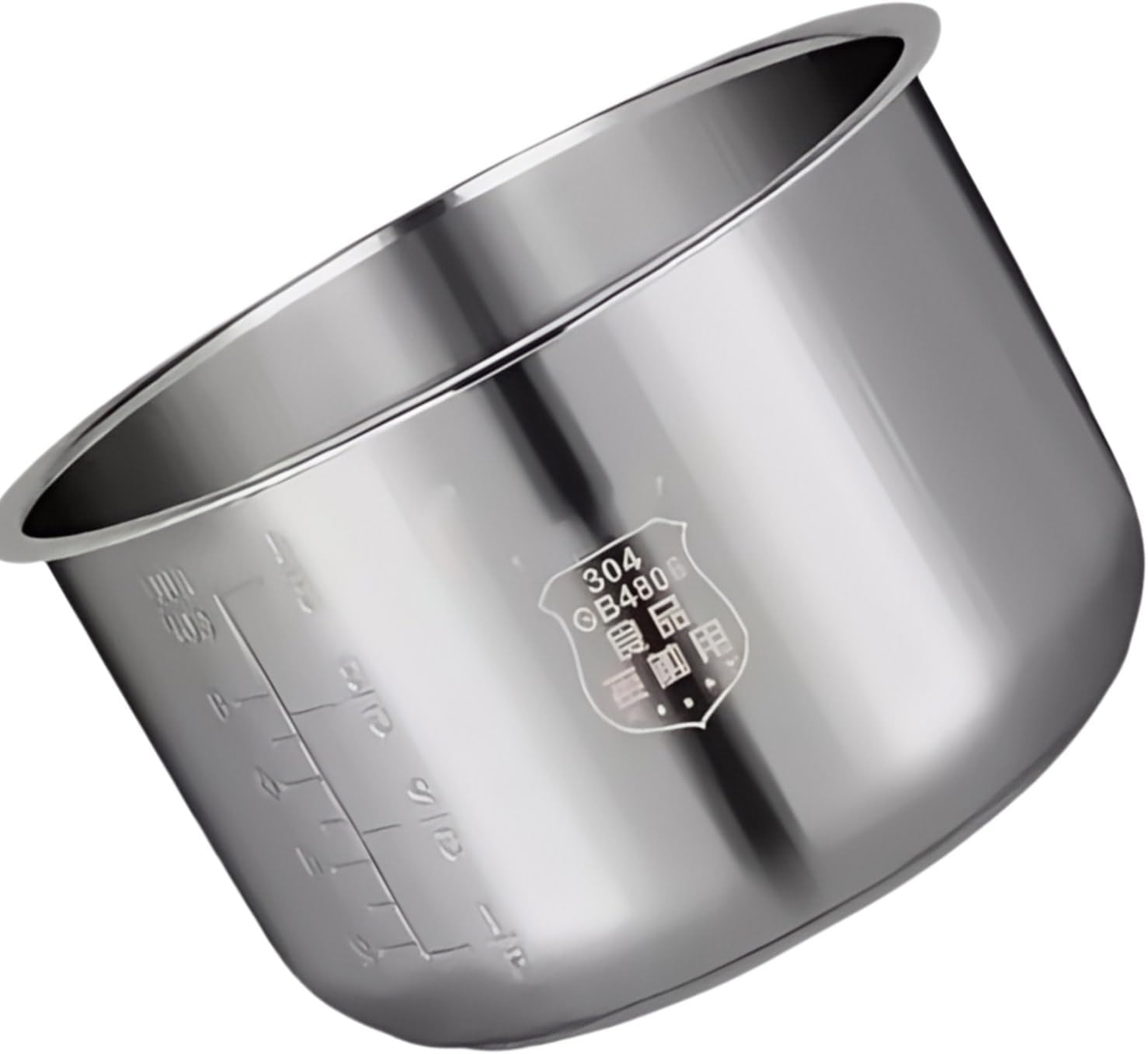 Olla interior de acero inoxidable 304 para arrocera Midea FS3010/70, 6L