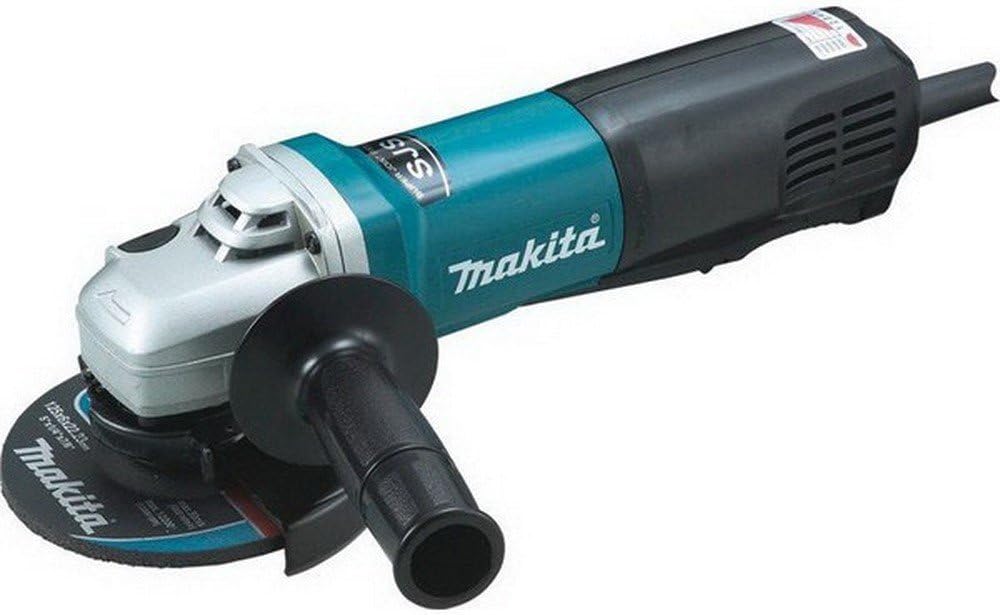 9565PCV SJS High Power Paddle Switch Angle Grinder, 5"