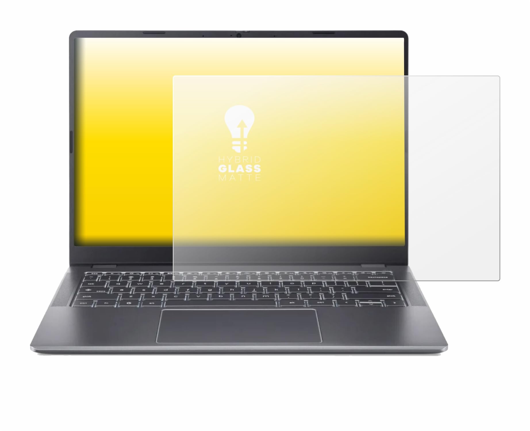 upscreen Pellicola Vetro per Acer Chromebook Plus Enterprise 514