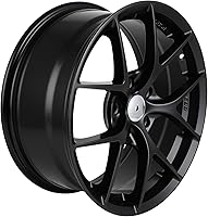SCITOO 17x7.5 Matt Black Alloy Wheel Rim ET40 5x114.3 PCD 73.1 CB - Fits Jeeps Trucks SUVs