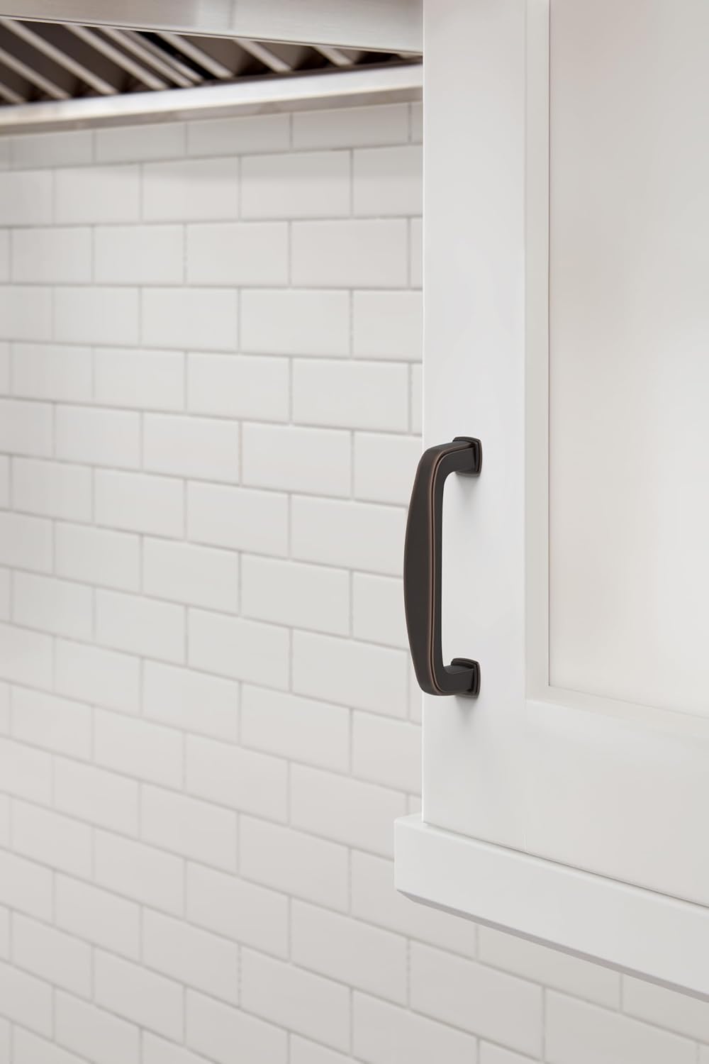 Amerock Franklin 3 inch (76mm) Center-to-Center Oil-Rubbed Bronze Cabinet Pull - 25 Pack
