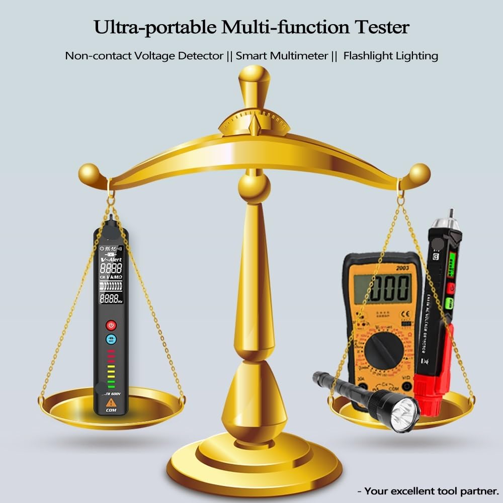 Multimeter Digital, Berührungsloser Spannungsprüfer, Tester, Indikator, Smart-Digital-Multimeter, elektrischer Teststift