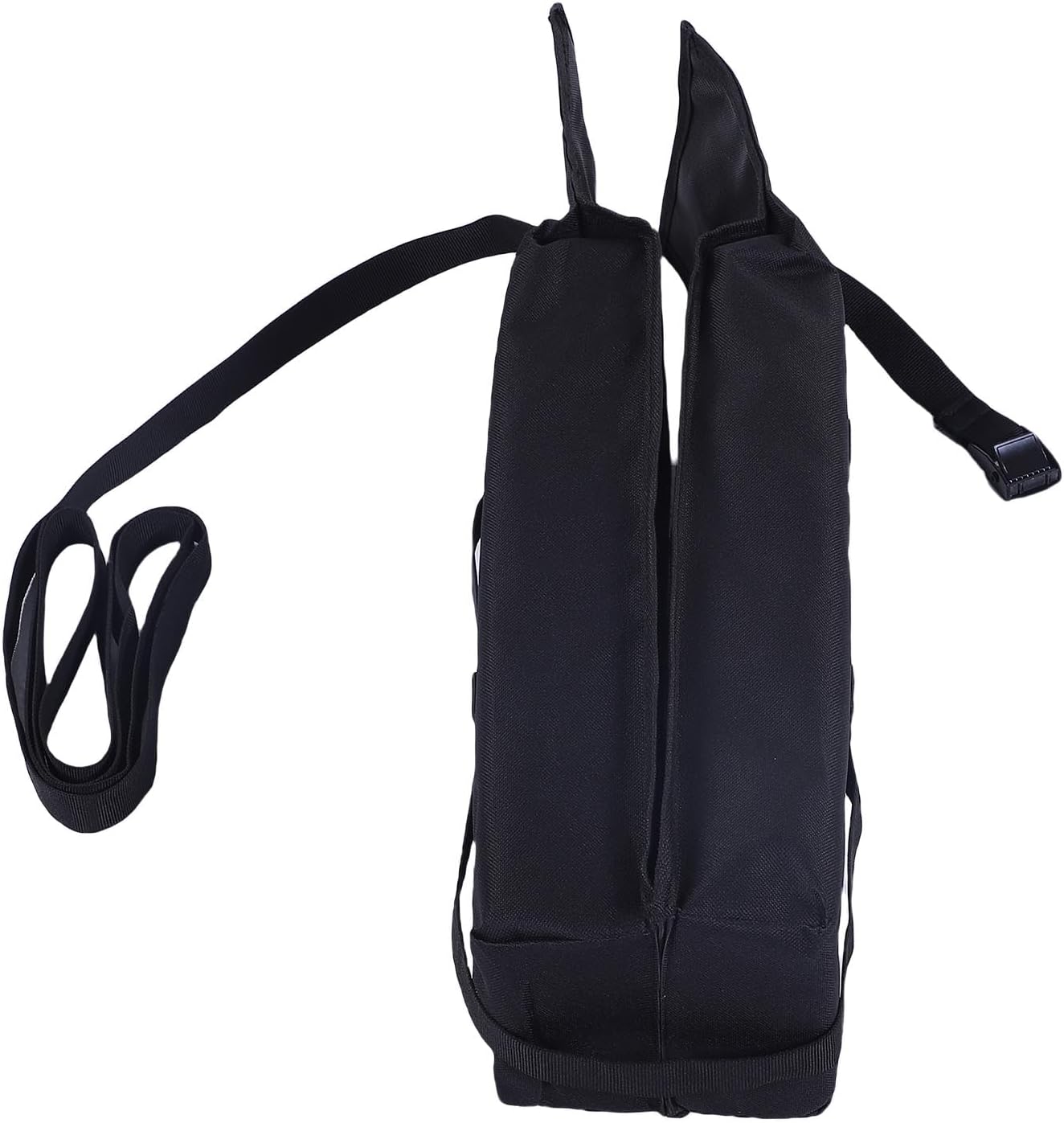 Eujgoov Soft Roof Rack Pads for Cars, Universal Foldable Roof Rack Pad for Kayaks Surfboards Canoes with Tie Down Straps, 60kg Load Capacity, Oxford Cloth, SUV Sedan Door Vehicles