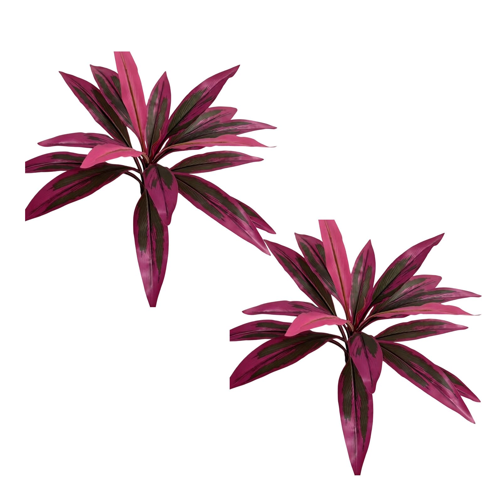 Sbshiouu 18 Heads Multipurpose False Brazilian Wood Dragon Blood Tree For Costume Accessories And Exhibitions Party Decoration Plant