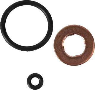 059130519 Fuel Injector Seal O Ring Compatible with Volkswagen Jetta 2009-2016 2.0L,Beetle 2015 2.0L,Passat 2012-2015 2.0L,Golf 2015 2.0L,Touareg 2009 3.0L,Caddy 2023 2.0L.