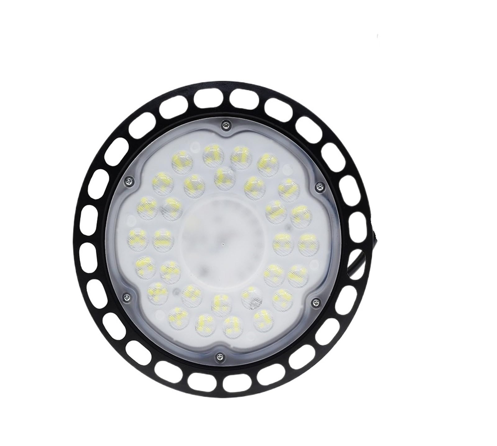 WXVFX Floodlight LED Industrial Lamp Bay Light Waterproof Lampara for Market Warehouse Garage Factory Workshop Lamp(100W with,White)
