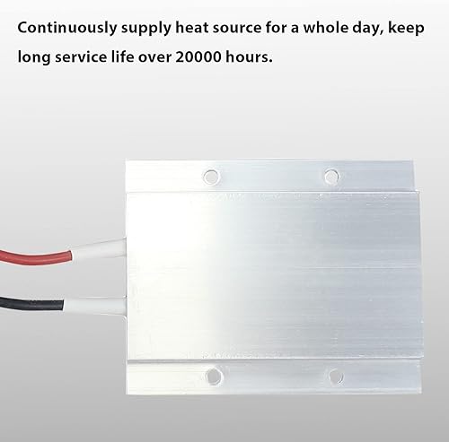 Miniatura 9 de Elemento calefactor PTC 110V ACDC aislado de temperatura constante circuito de cerámica calentador termostático herramientas placa aluminio Shell