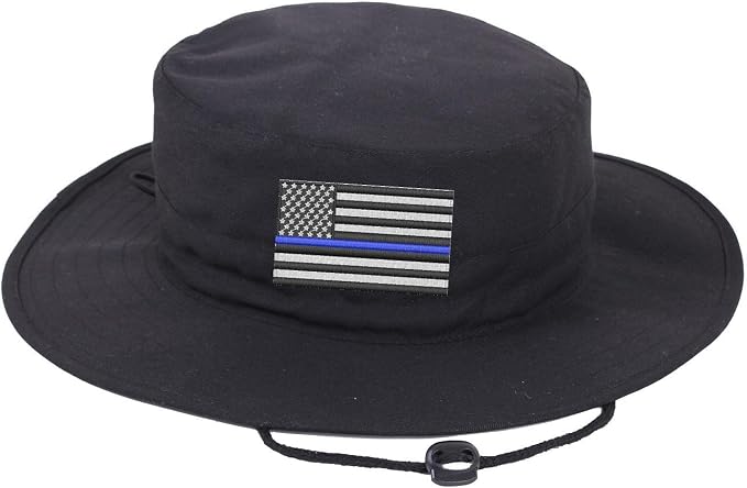 American Flag Police Boonie Hat 