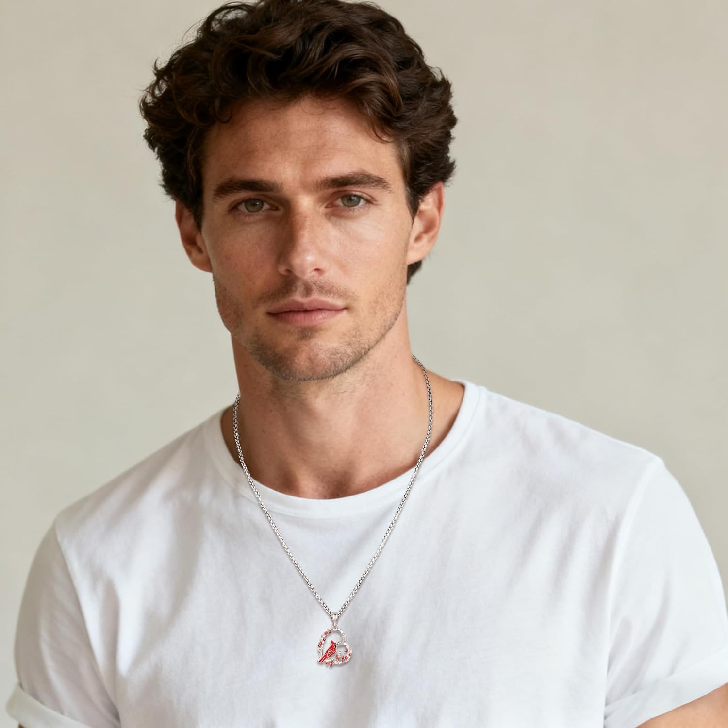 Eusense Hummingbird Necklace Cardinal Necklace Urn Necklace Picture Locket Necklace 925 Sterling Silver Hummingbird Jewelry Hummingbird Pendant Necklace Gifts for Her Him Birthday Anniversary Lover - Image 8