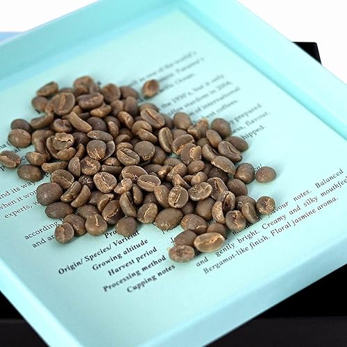 Miniatura 3 de Hayman, 100% café Blue Mountain de Jamaica, granos de café verdes para asar con tostadora, 24 onzas  Granos jamaicanos sin tostar