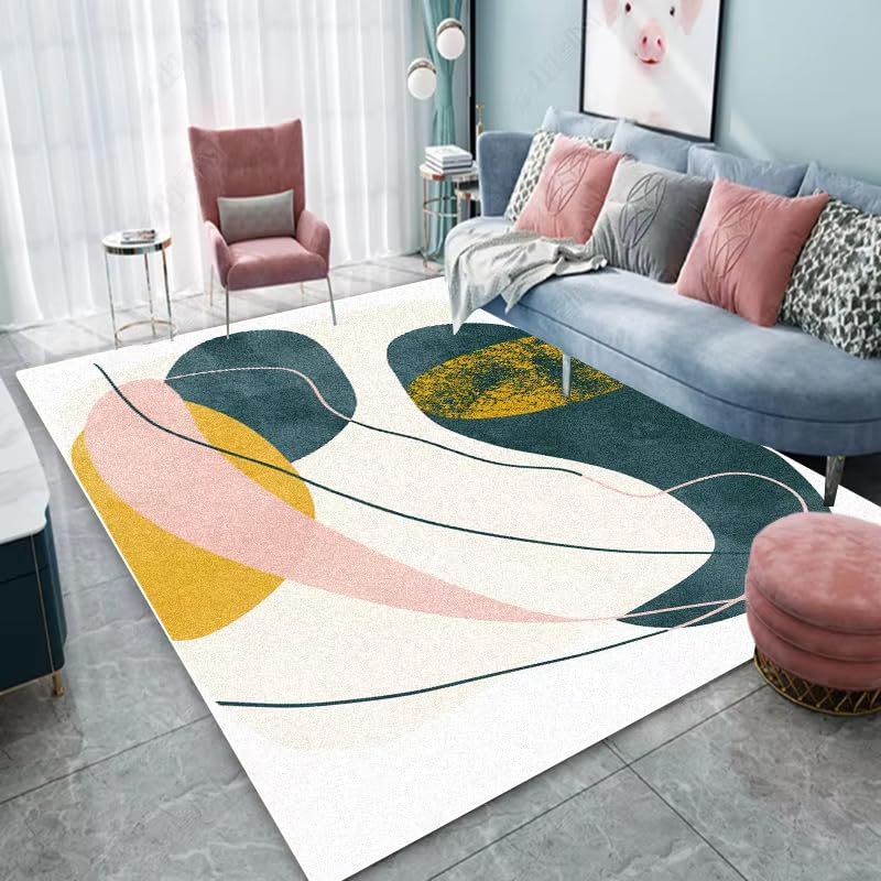 Tapis de sol antidérapant salon pour intérieur et extérieur chic