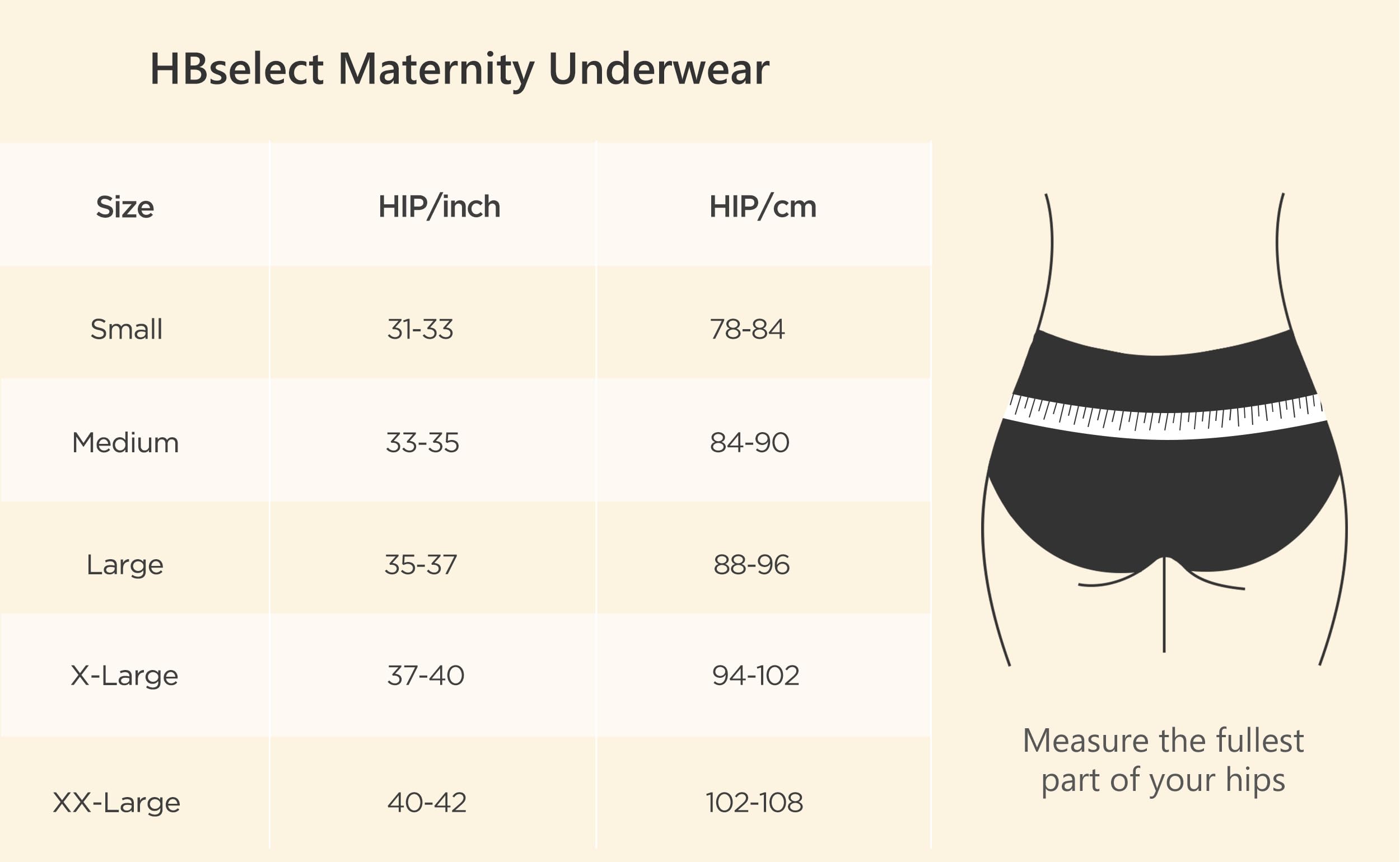 HBselect 6er Unterhosen für Schwangere Umstandsmode Hösschen Damen Unterwäsche aus Baumwolle Schwangerschaft Postpartum Slip