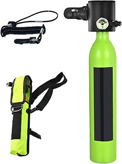 YHAILI Scubas Tanks - Tanques de buceo de 0,5 l para respiración subacuática de 5 a 10 minutos, tanques de buceo para buceo, tanques de aire para esnórquel