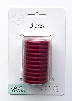 Talia Discbound Notebook - Discs 90s Pink, 1.25inch