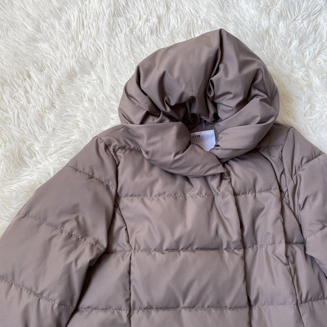 Amazon.co.jp: タグ付Eluraエルーラ エアサーマル中綿ロングダウン