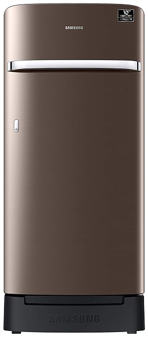 Samsung 198 L 3 Star Direct-Cool Single Door Refrigerator (RR21T2H2YDX/HL, Luxe Brown)
