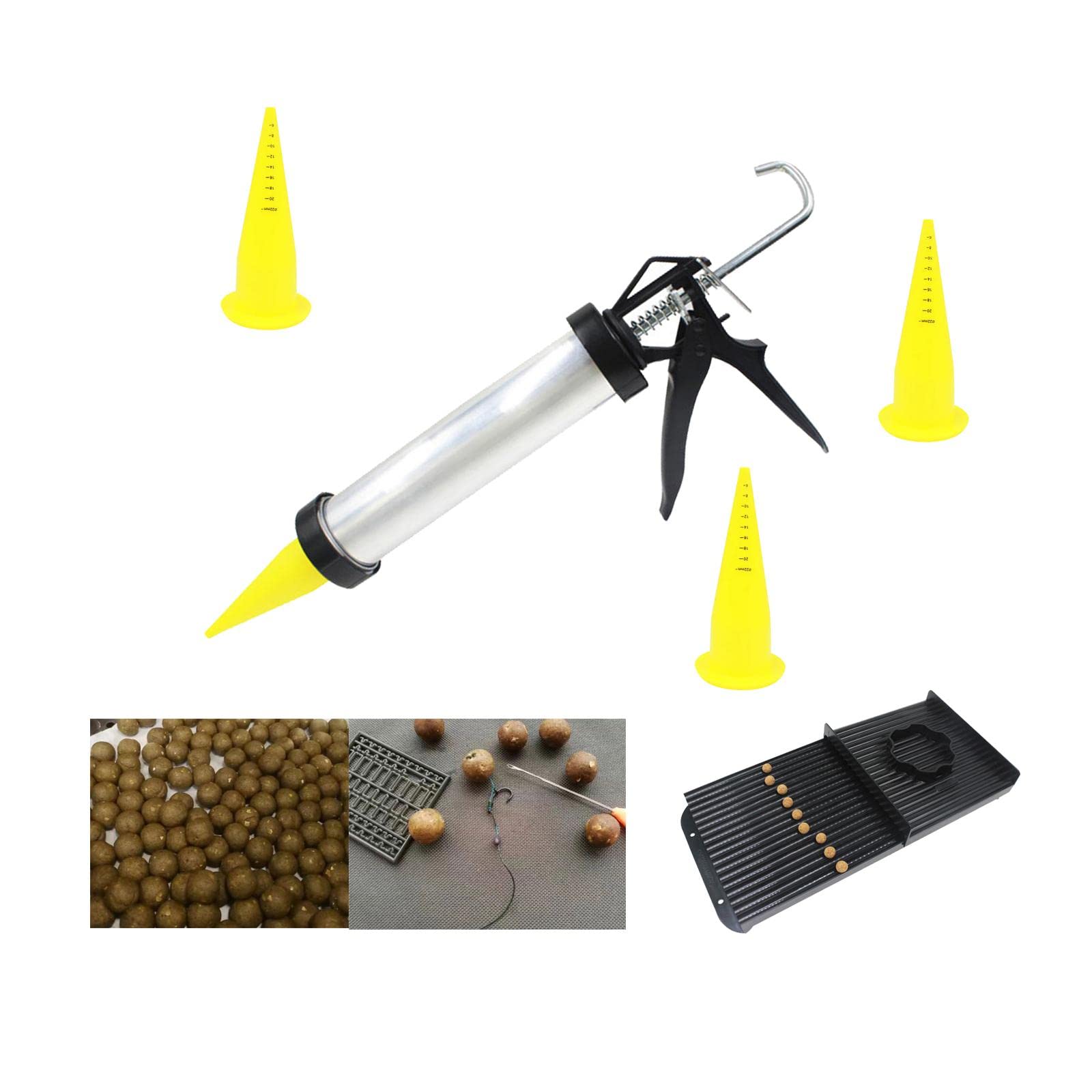 Ködertisch mit Düsen Tackle Boilie Squeezer Baits Bait Boilie Tube