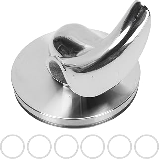 Portafilter Spout 54mm 304 Stainless Steel Double Spout | Bottomless conversion accessory, even water distribution, 6 O-rings included, fits most coffee machines