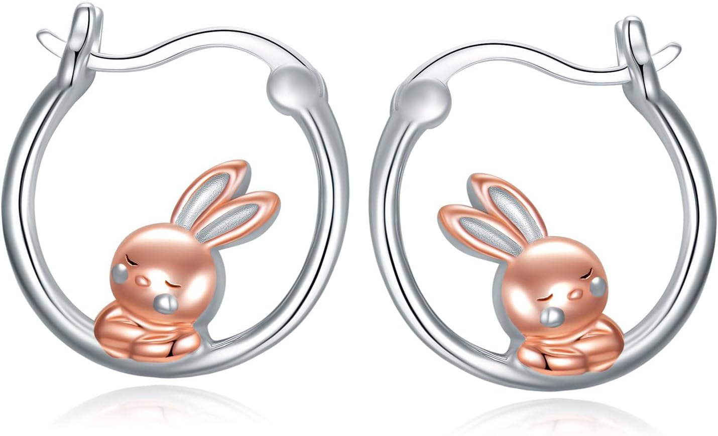 Hypoallergenic Axolotl/Butterfly Hoop Earrings for Women 925 Sterling Silver Animal Huggie Hoop Earrings Jewelry Gift for Sensitive Ears