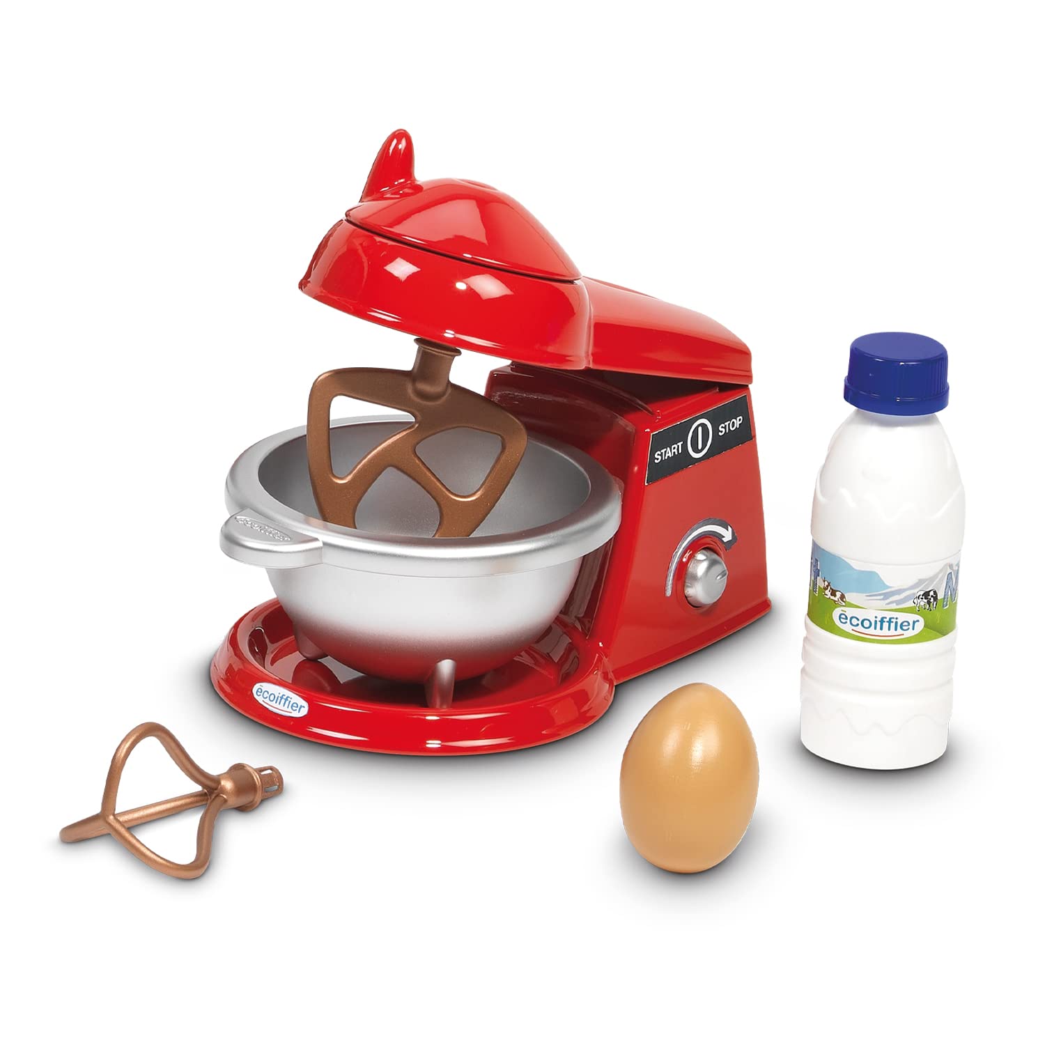 Jouets Ecoiffier - 1694 - Super Pack Cuisine 3 en 1 avec 14 Ustensiles Inclus et Accessoires - Jeu d'imitation - Dès 18 Mois - Fabriqué en France