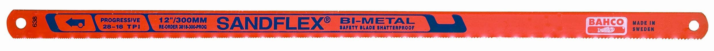 BAHCO IR3818-300-PROG-100 HOJA DE Sierra SANDFLEX, 1 Unit