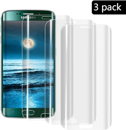 XCYYOO Pacco Pellicola Vetro Temperato Samsung Edge Copertura Completa Durezza Ultra Resistente Protettiva Proteggi Schermo per Samsung Edge 0 33mm Alta Trasparente XCYYOO Pacco Pellicola Vetro Temperato Samsung Edge Copertura Completa Durezza Ultra Resistente Protettiva Proteggi Schermo per Samsung Edge 0 33mm Alta Trasparente